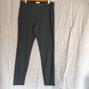 Max Studio women Charcoal Checkered Pants